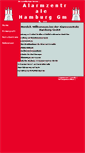 Mobile Screenshot of alarmzentrale-hamburg.de